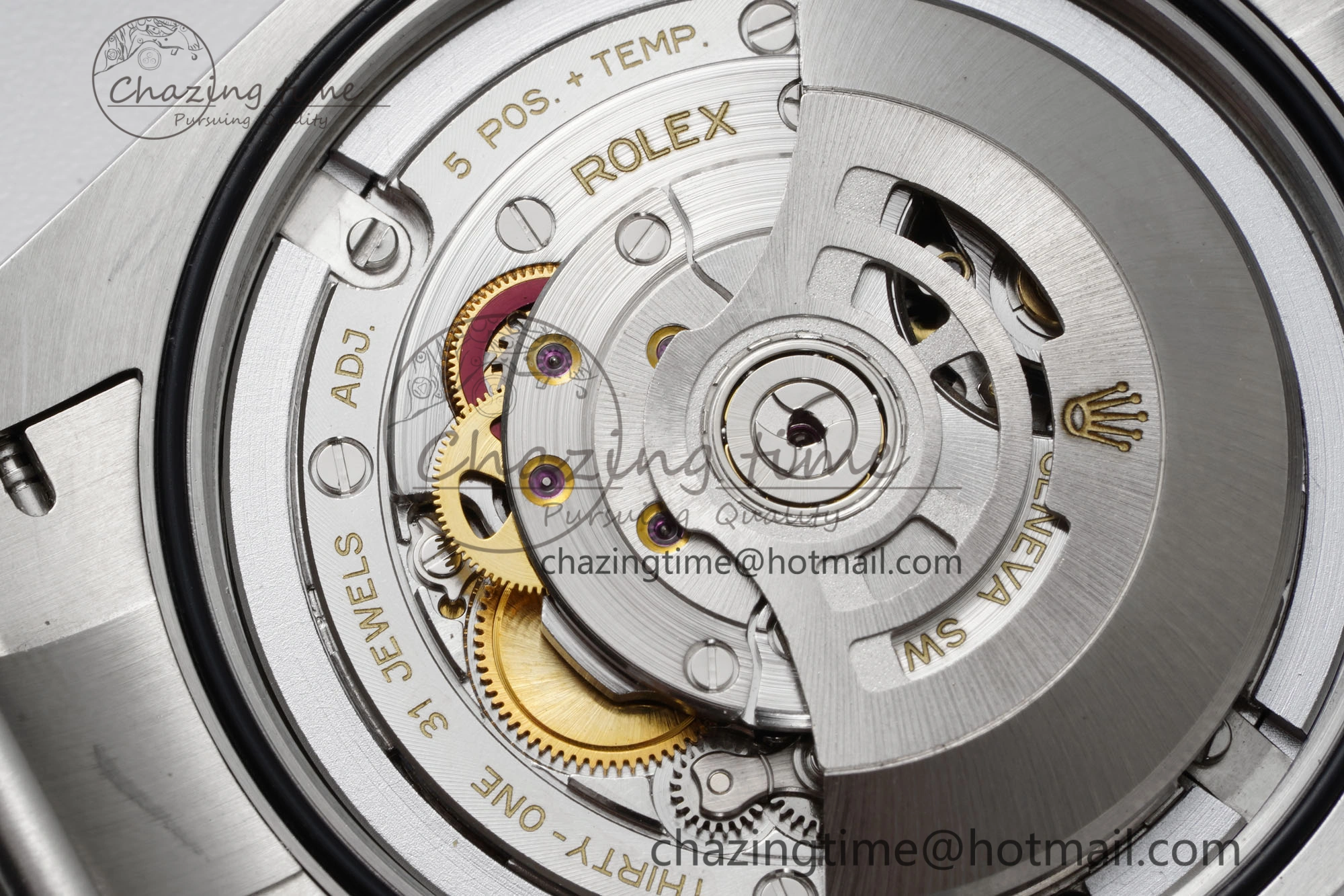 Oyster Perpetual 41mm 124300 KING 1:1 Best Edition 904L Steel Red Dial on SS Bracelet VR3230
