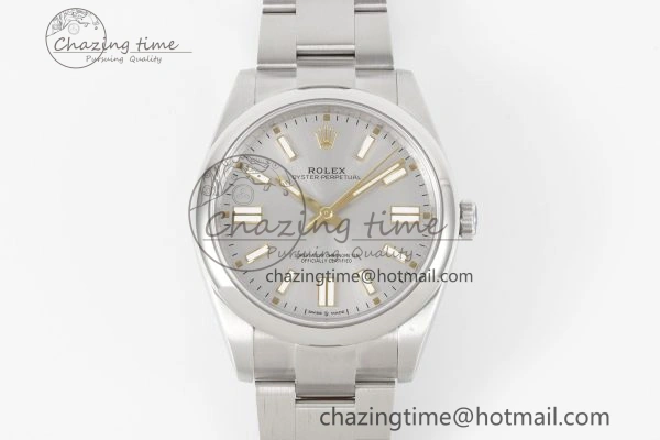 Oyster Perpetual 41mm 124300 KING 1:1 Best Edition 904L Steel Silver Dial on SS Bracelet VR3230