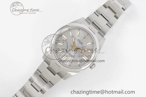 Oyster Perpetual 41mm 124300 KING 1:1 Best Edition 904L Steel Silver Dial on SS Bracelet VR3230