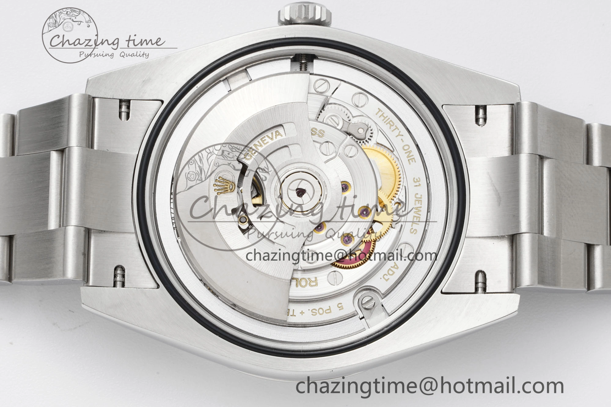 Oyster Perpetual 41mm 124300 KING 1:1 Best Edition 904L Steel Yellow Dial on SS Bracelet VR3230
