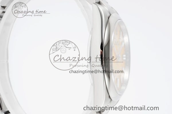 Oyster Perpetual 41mm 124300 KING 1:1 Best Edition 904L Steel Yellow Dial on SS Bracelet VR3230