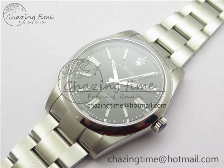 Oyster Perpetual 41mm 124300 ROF 1:1 Best Edition 904L Steel Black Dial on SS Bracelet A2824
