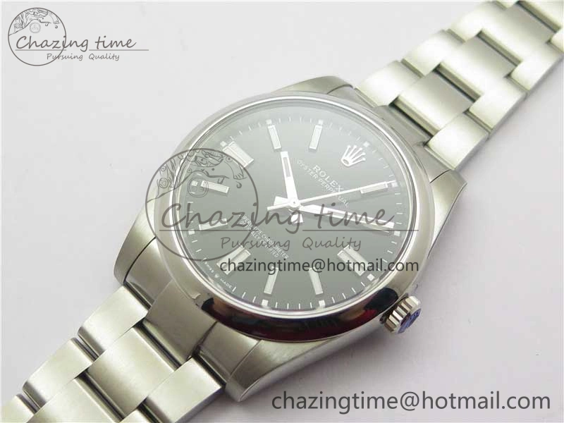 Oyster Perpetual 41mm 124300 ROF 1:1 Best Edition 904L Steel Black Dial on SS Bracelet A2824