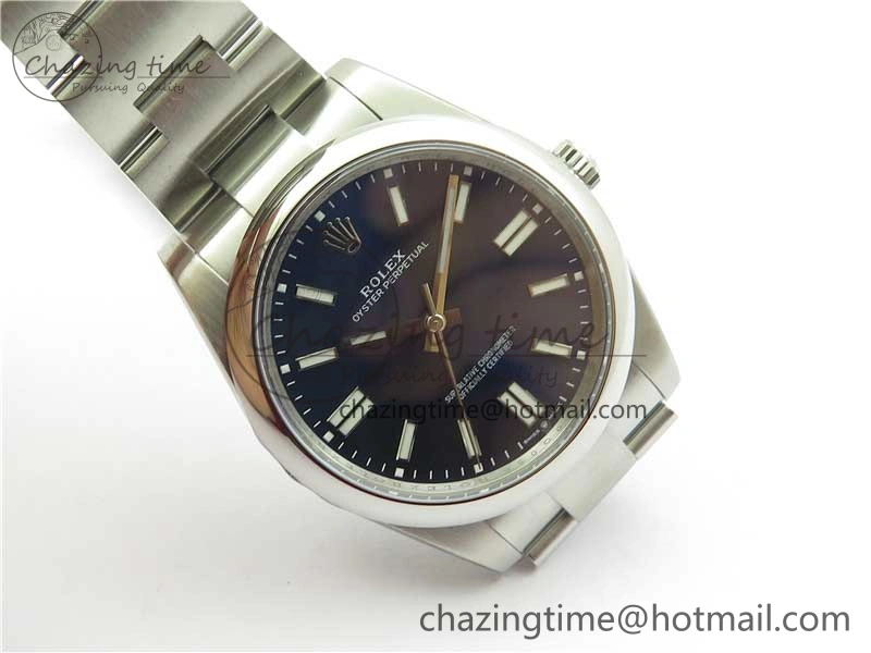 Oyster Perpetual 41mm 124300 ROF 1:1 Best Edition 904L Steel Dark Blue Dial on SS Bracelet A2824