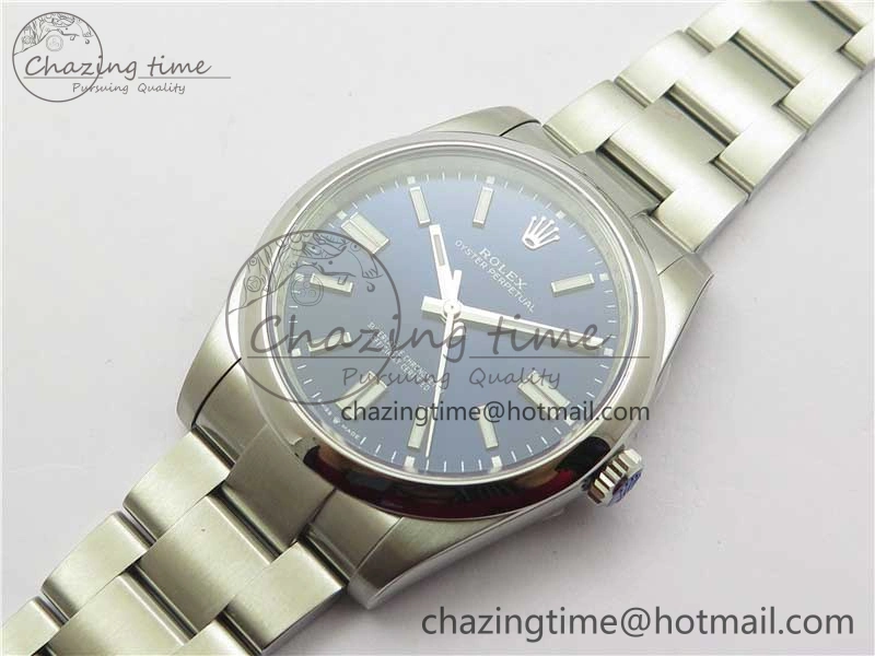 Oyster Perpetual 41mm 124300 ROF 1:1 Best Edition 904L Steel Dark Blue Dial on SS Bracelet A2824