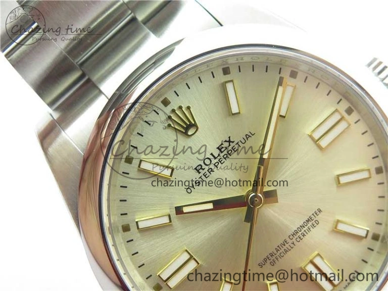 Oyster Perpetual 41mm 124300 ROF 1:1 Best Edition 904L Steel Silver Dial on SS Bracelet A2824