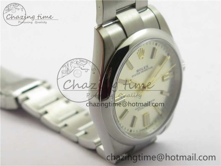 Oyster Perpetual 41mm 124300 ROF 1:1 Best Edition 904L Steel Silver Dial on SS Bracelet A2824
