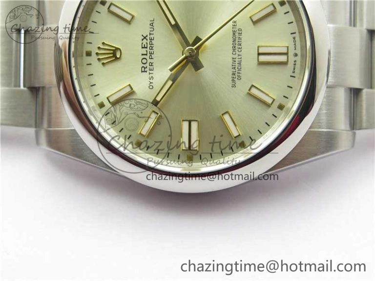 Oyster Perpetual 41mm 124300 ROF 1:1 Best Edition 904L Steel Silver Dial on SS Bracelet A2824
