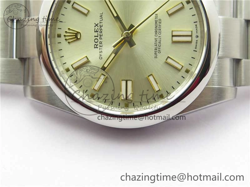 Oyster Perpetual 41mm 124300 ROF 1:1 Best Edition 904L Steel Silver Dial on SS Bracelet A2824