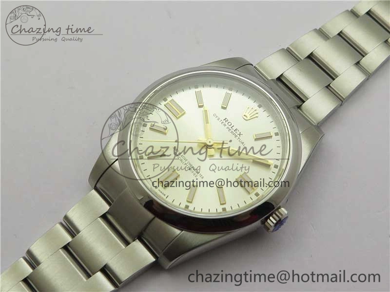 Oyster Perpetual 41mm 124300 ROF 1:1 Best Edition 904L Steel Silver Dial on SS Bracelet A2824