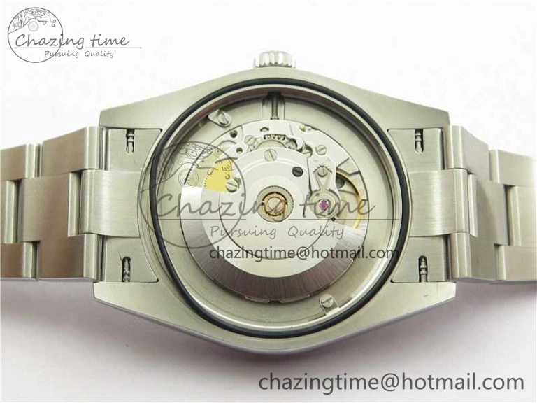 Oyster Perpetual 41mm 124300 ROF 1:1 Best Edition 904L Steel Yellow Dial on SS Bracelet A2824