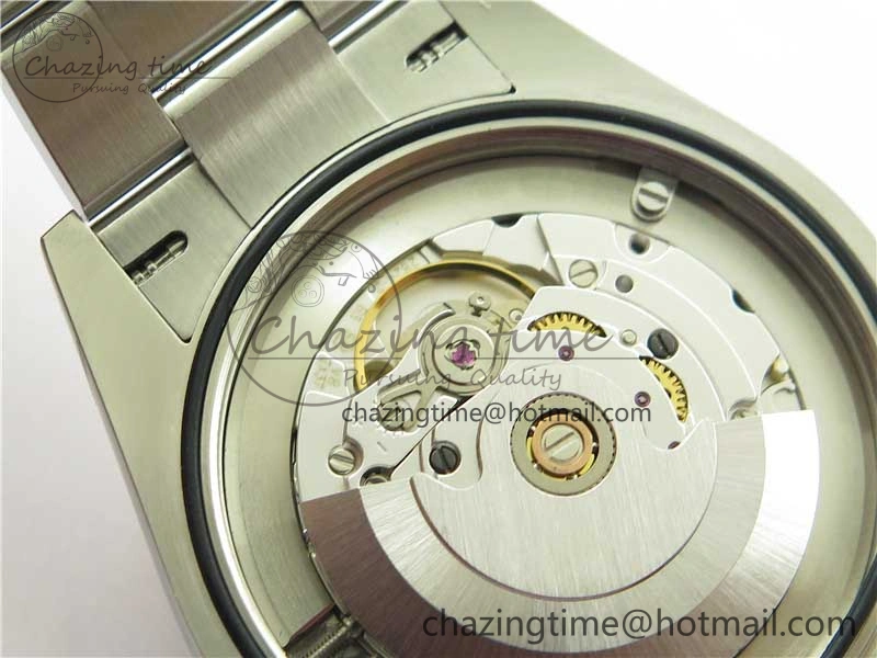 Oyster Perpetual 41mm 124300 ROF 1:1 Best Edition 904L Steel Yellow Dial on SS Bracelet A2824