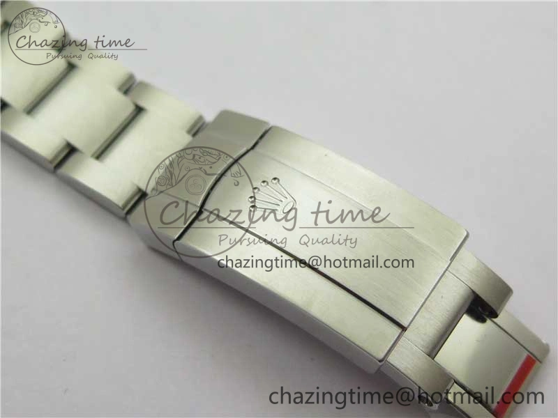 Oyster Perpetual 41mm 124300 ROF 1:1 Best Edition 904L Steel Yellow Dial on SS Bracelet A2824