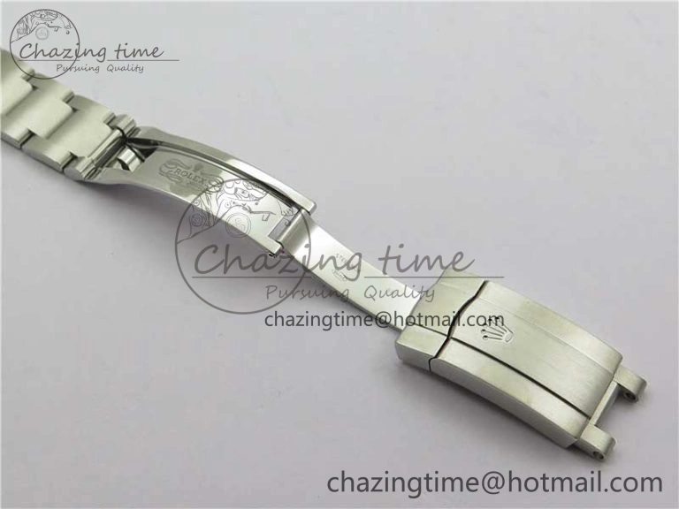 Oyster Perpetual 41mm 124300 ROF 1:1 Best Edition 904L Steel Yellow Dial on SS Bracelet A2824