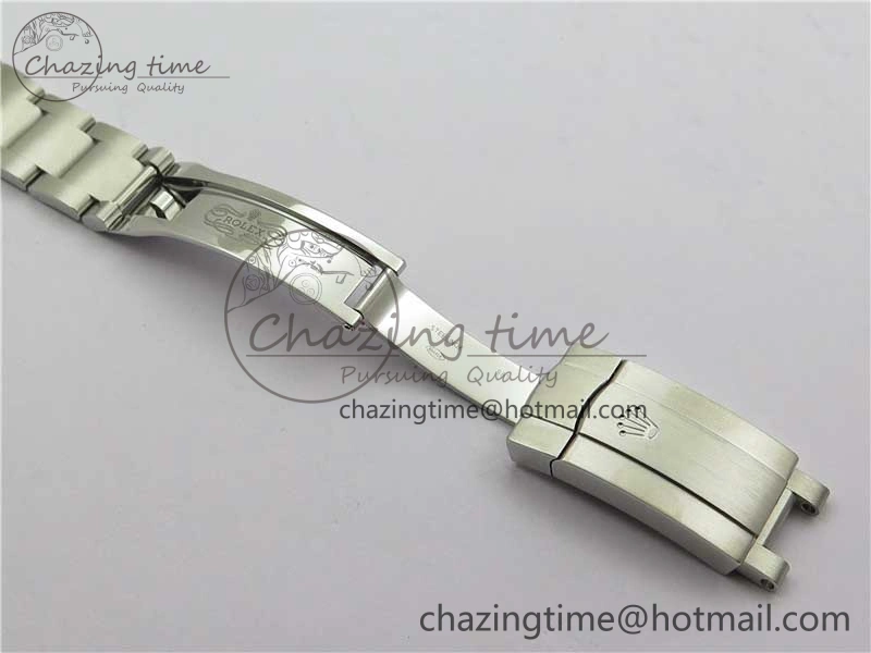 Oyster Perpetual 41mm 124300 ROF 1:1 Best Edition 904L Steel Yellow Dial on SS Bracelet A2824