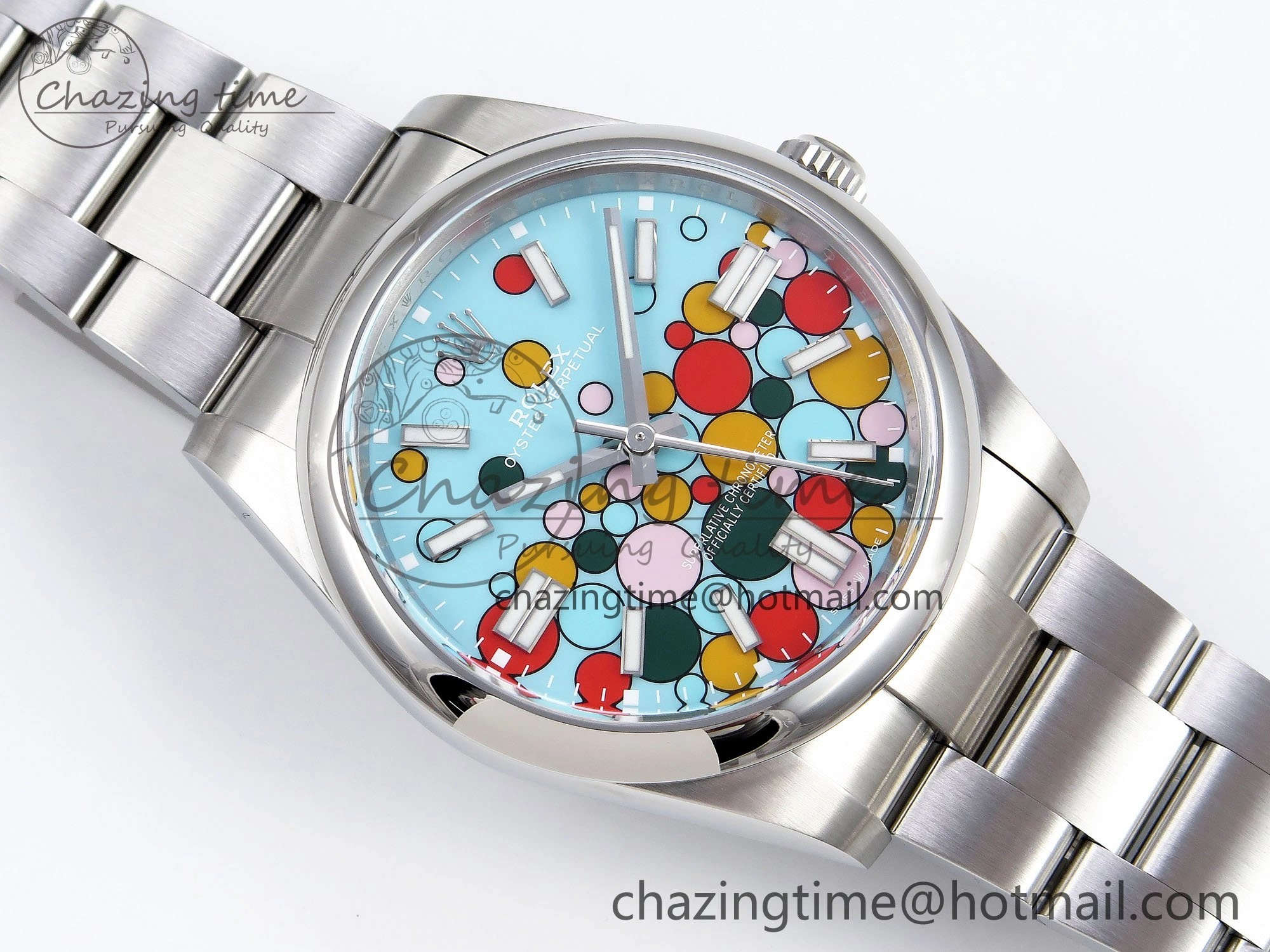 Oyster Perpetual 41mm 126000 Clean 1:1 Best Edition 904L Steel Celebration Dial on SS Bracelet VR3230