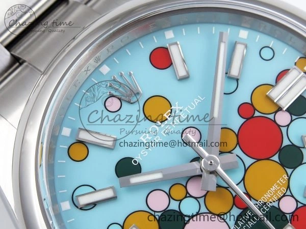 Oyster Perpetual 41mm 126000 Clean 1:1 Best Edition 904L Steel Celebration Dial on SS Bracelet VR3230