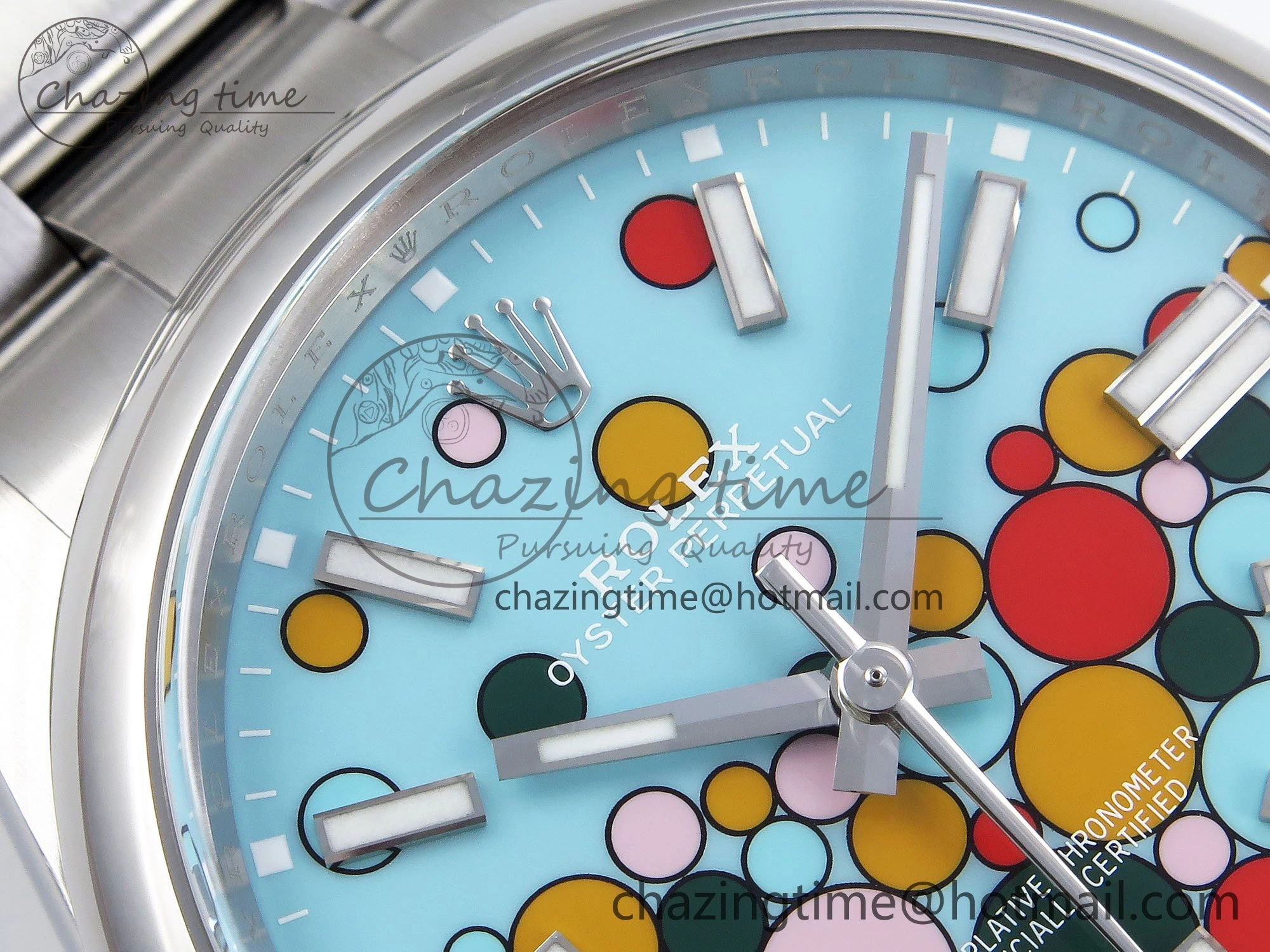 Oyster Perpetual 41mm 126000 Clean 1:1 Best Edition 904L Steel Celebration Dial on SS Bracelet VR3230