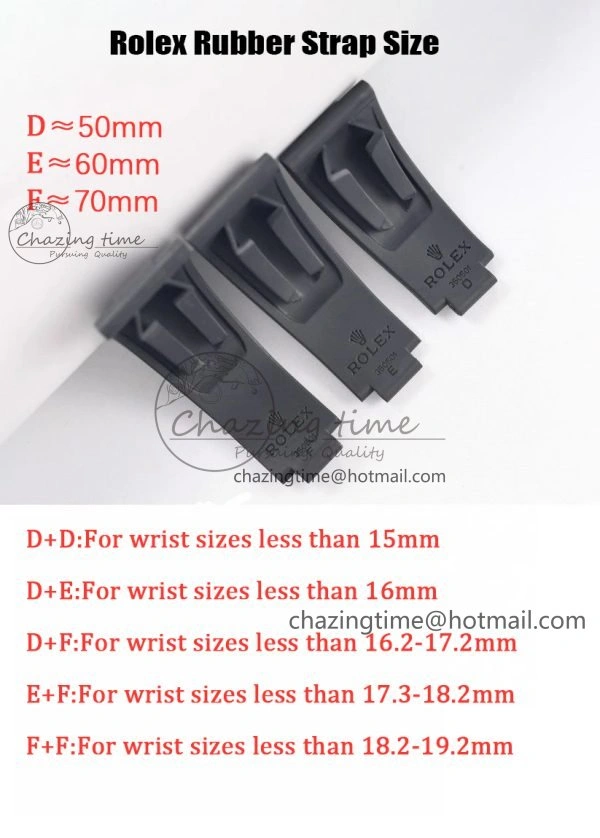OysterFlex Rubber Strap Clean Factory 1:1 Best Edition (Strap Only) 220312
