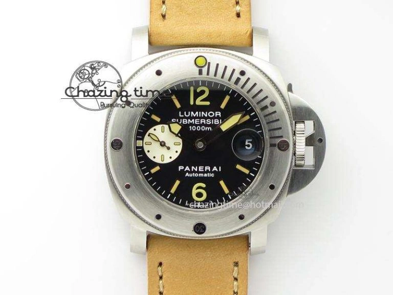 PAM 064C H-Maker 1:1 Best Edition On Asso Leather Strap A7750