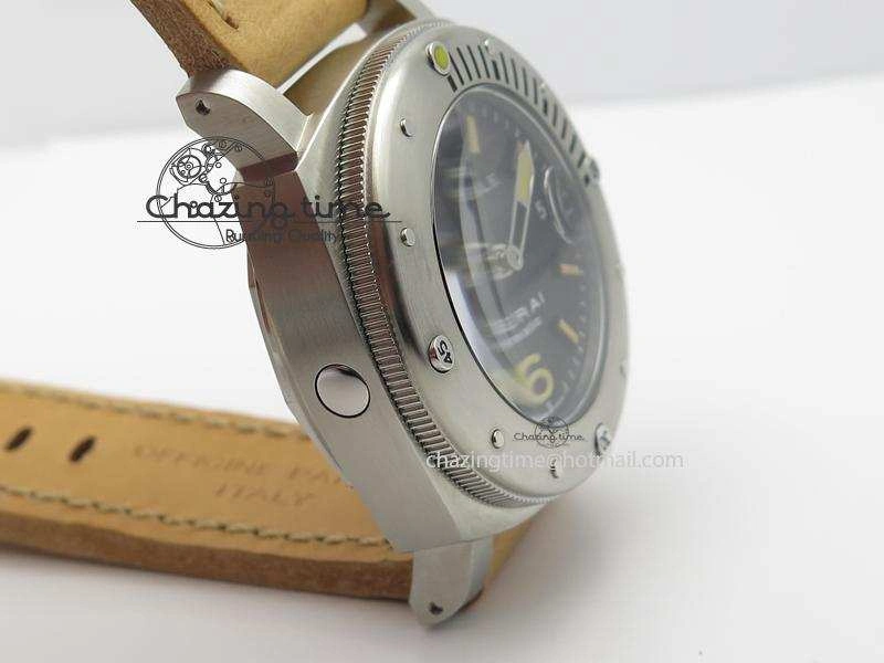 PAM 064C H-Maker 1:1 Best Edition On Asso Leather Strap A7750