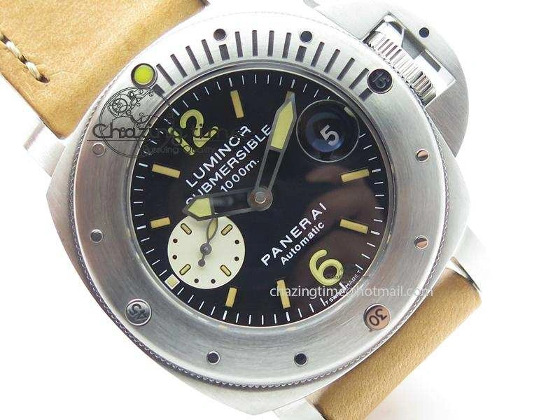 PAM 064C H-Maker 1:1 Best Edition On Asso Leather Strap A7750