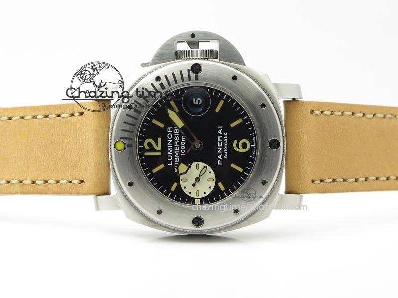 PAM 064C H-Maker 1:1 Best Edition On Asso Leather Strap A7750