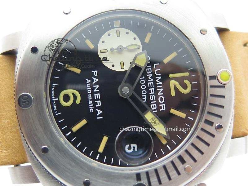 PAM 064C H-Maker 1:1 Best Edition On Asso Leather Strap A7750
