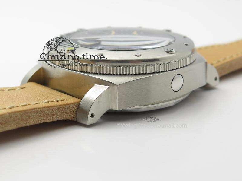 PAM 064C H-Maker 1:1 Best Edition On Asso Leather Strap A7750