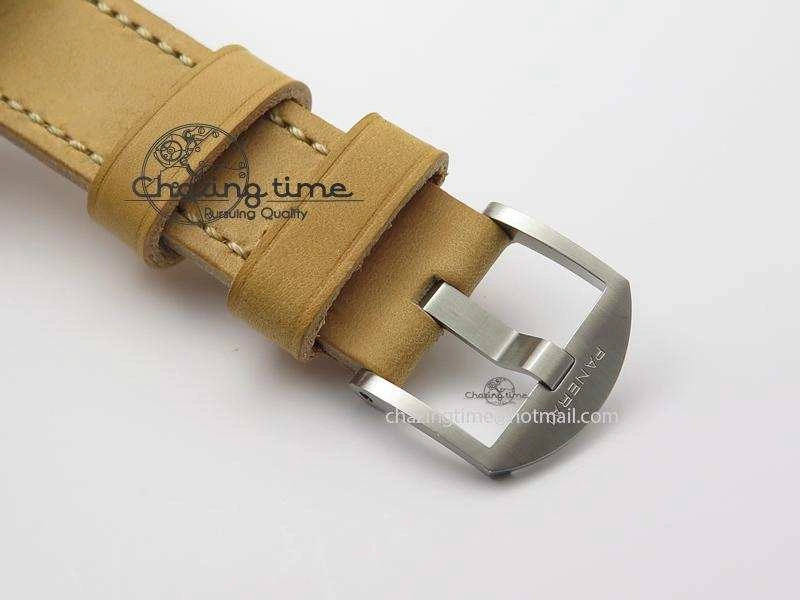 PAM 064C H-Maker 1:1 Best Edition On Asso Leather Strap A7750