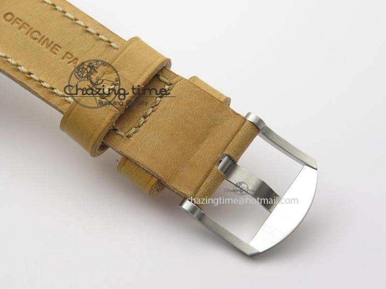 PAM 064C H-Maker 1:1 Best Edition On Asso Leather Strap A7750