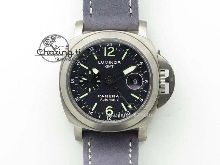 PAM 089 GMT 1:1 H Maker Best Edition on Leather Strap