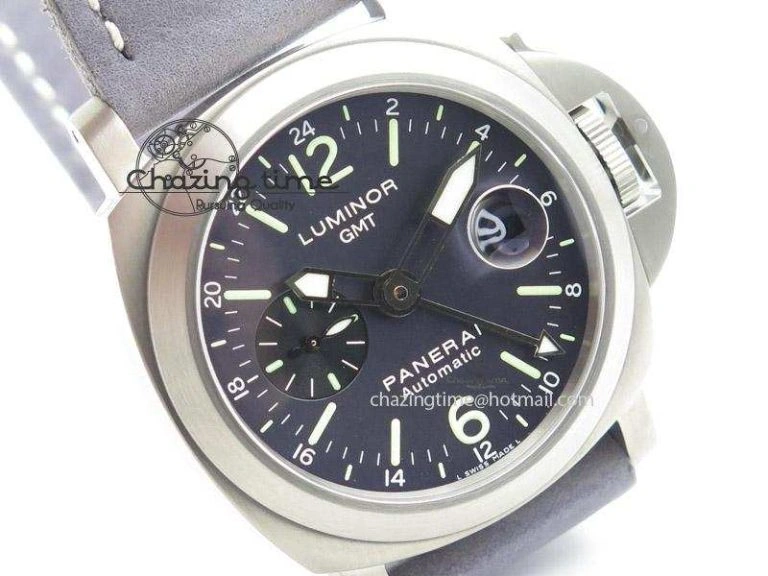 PAM 089 GMT 1:1 H Maker Best Edition on Leather Strap
