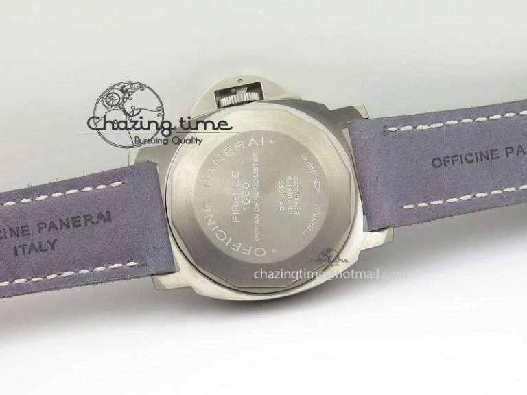 PAM 089 GMT 1:1 H Maker Best Edition on Leather Strap