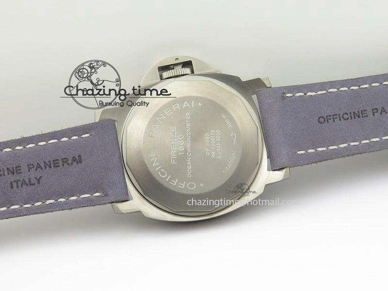 PAM 089 GMT 1:1 H Maker Best Edition on Leather Strap