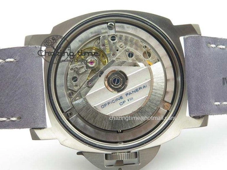 PAM 089 GMT 1:1 H Maker Best Edition on Leather Strap