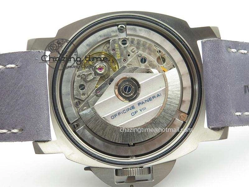 PAM 089 GMT 1:1 H Maker Best Edition on Leather Strap