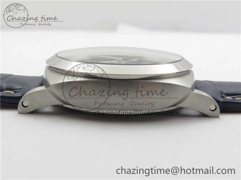 PAM 1033 44mm VSF 1:1 Best Edition Blue Dial on Blue Leather Strap P.9001 Super Clone