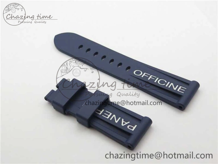 PAM 1033 44mm VSF 1:1 Best Edition Blue Dial on Blue Leather Strap P.9001 Super Clone