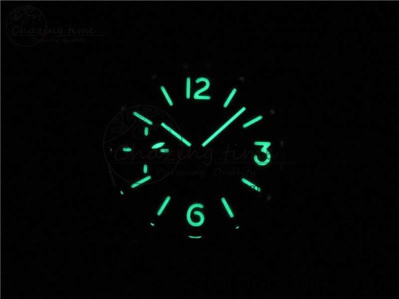 PAM 111 Noob 1:1 Best Edition On ETA6497 With Y-Incabloc On Brown Leather Strap V10