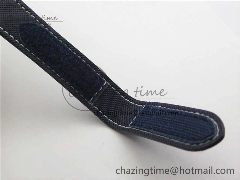 PAM 1117 Ti Case VSF 1:1 Best Edition Blue Dial on Blue Sportech Strap P.9010 Clone (Free Leather Strap)