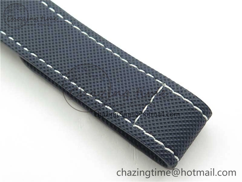 PAM 1117 Ti Case VSF 1:1 Best Edition Blue Dial on Blue Sportech Strap P.9010 Clone (Free Leather Strap)