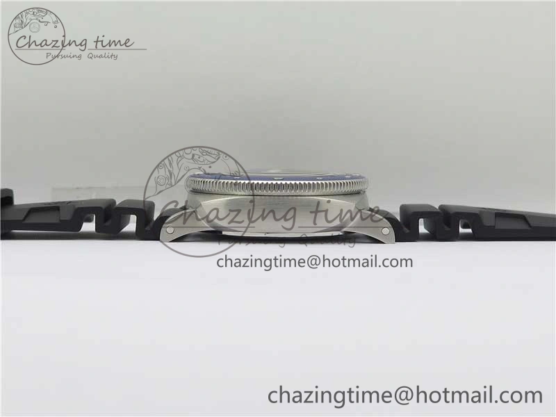 PAM 1209 42mm VSF  Blue Ceramic Bezel 1:1 Best Edition Black Dial on Rubber Strap P.9010 Clone