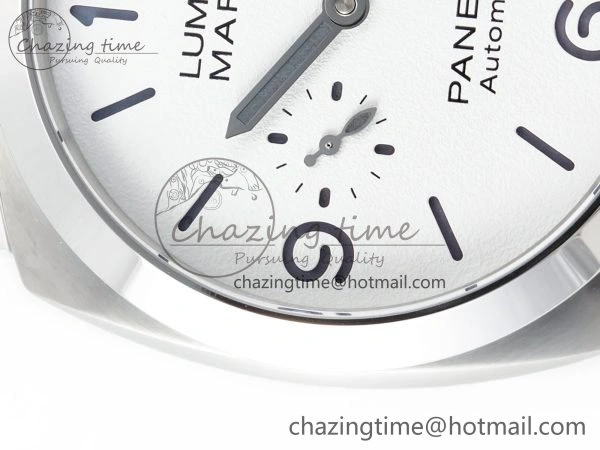 PAM 1314 TTF 1:1 Best Edition White Dial on Gray Asso Strap P.9010
