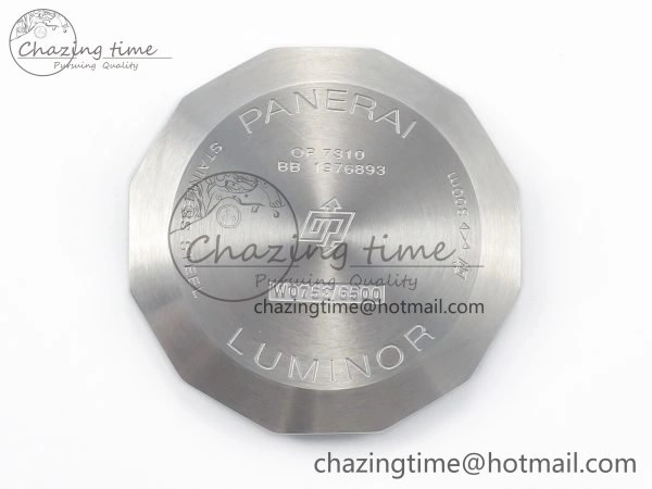 PAM 1314 TTF 1:1 Best Edition White Dial on Gray Asso Strap P.9010
