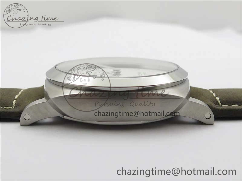 PAM 1314 VSF 1:1 Best Edition White Dial on Gray Asso Strap P.9010 Clone