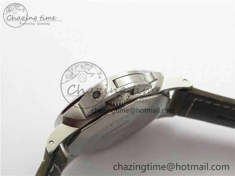 PAM 1314 VSF 1:1 Best Edition White Dial on Gray Asso Strap P.9010 Clone
