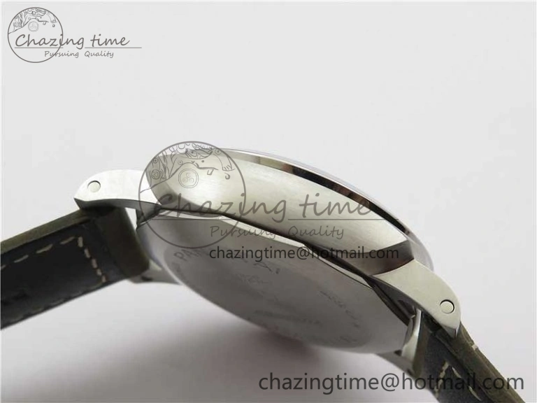 PAM 1314 VSF 1:1 Best Edition White Dial on Gray Asso Strap P.9010 Clone