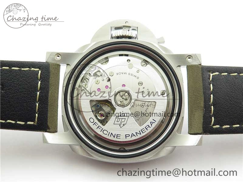 PAM 1314 VSF 1:1 Best Edition White Dial on Gray Asso Strap P.9010 Clone