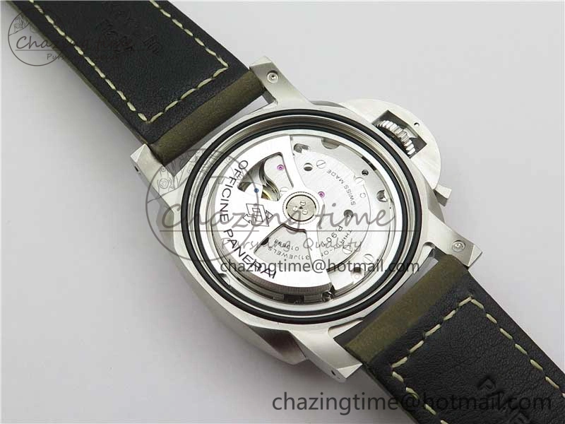 PAM 1314 VSF 1:1 Best Edition White Dial on Gray Asso Strap P.9010 Clone